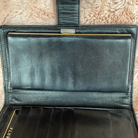 Authentic Chanel Wallet with Coin Pouch - Picture 6 of 14
